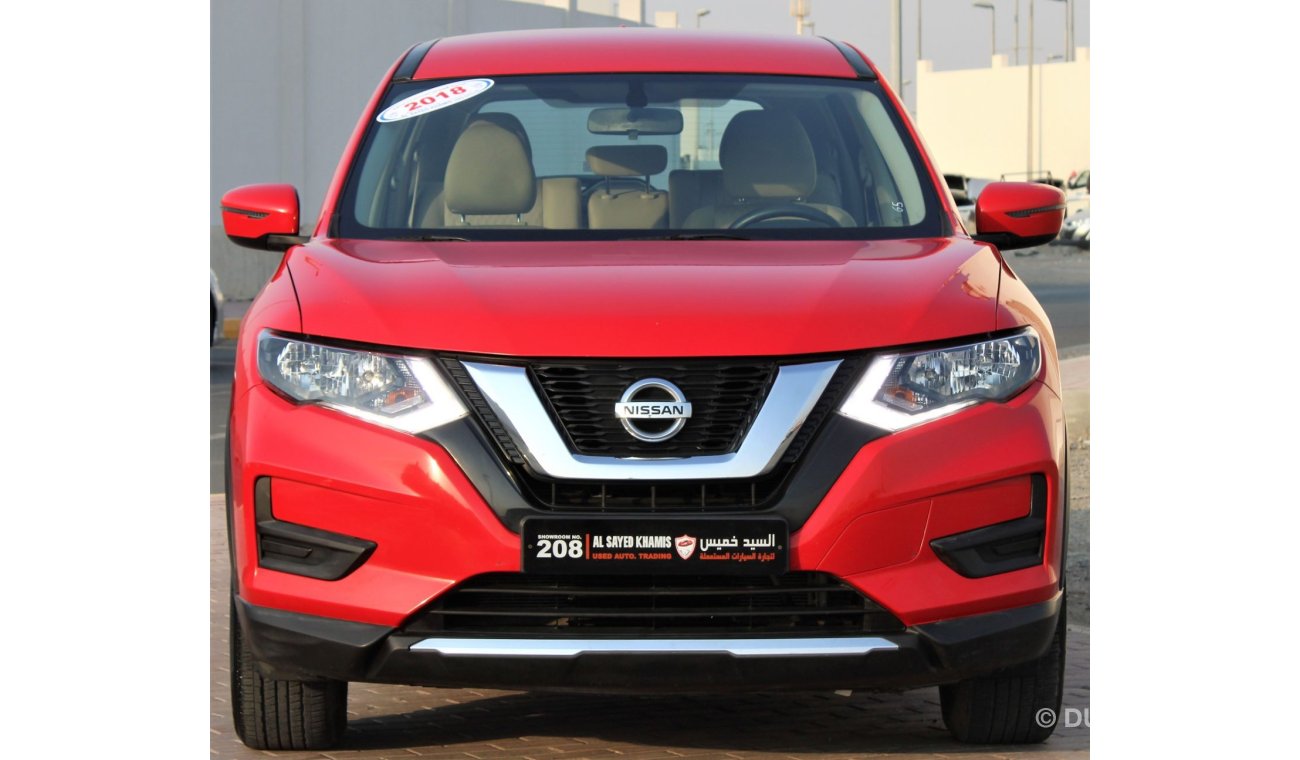 Nissan X-Trail Nissan X-Trail 2018 GCC No. 2 in excellent condition, without paint, without accidents, very clean f