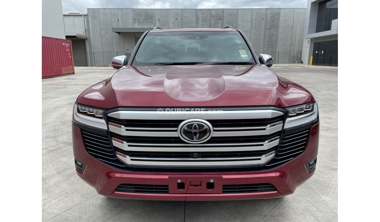 Toyota Land Cruiser 300 Series *2022* Maroon [Right Hand Drive] Sunroof V6 Diesel 4WD Automatic 7 Seats Leather & Electr