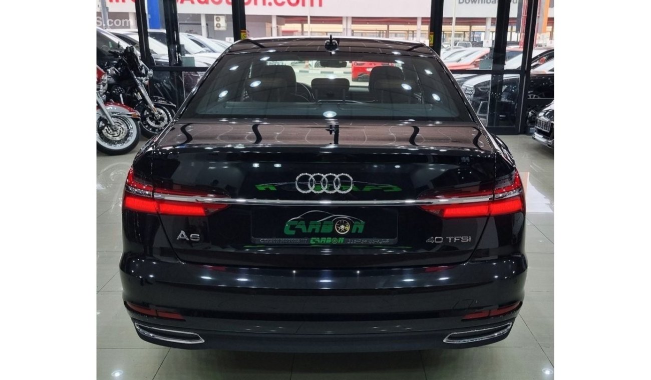 Audi A6 AUDI A6 2023 GCC WITH ONLY 8K KM UNDER SERVICE CONTRACT AND WARRANTY FROM OFFICIAL DEALER