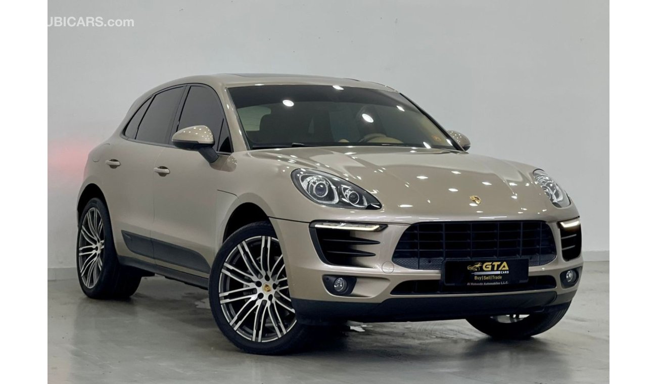 Porsche Macan S 2015 Porsche Macan S Full Option, Full Service History, Warranty, GCC