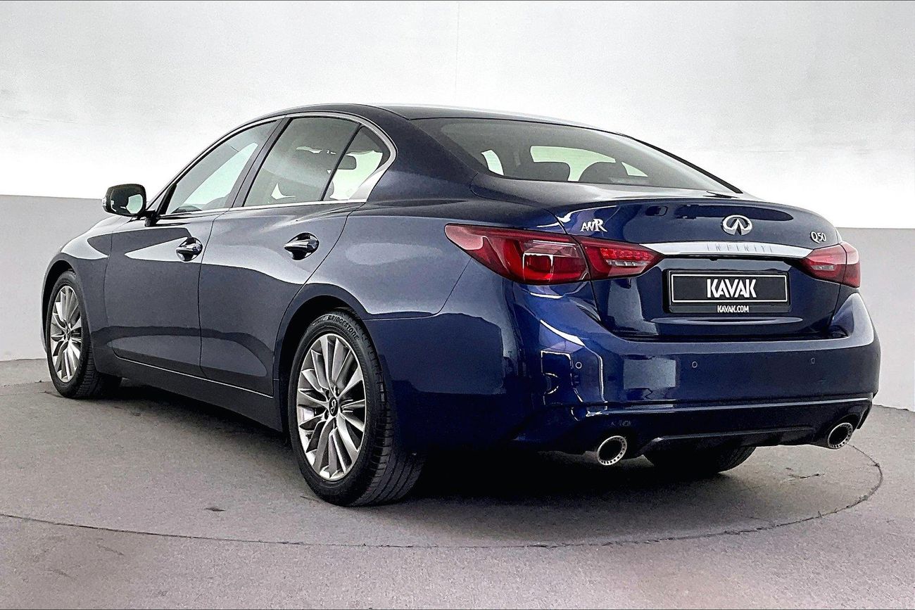 إنفينيتي Q50 Premium / Luxe | شامل الضمان | 0 ﺪﻔﻋﺓ ﺃﻮﻟﻯ
