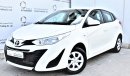 Toyota Yaris 1.3L SE HATCHBACK 2018 GCC DEALER WARRANTY