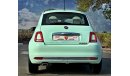 Fiat 500 GCC - AGENCY MAINTAINED - ORIGINAL PAINT - BANK FINANCE FACILITY - WARRANTY