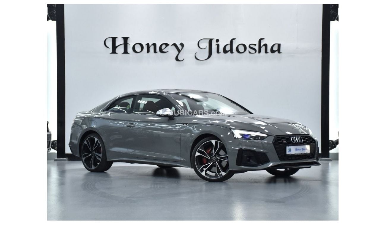 Audi S5 EXCELLENT DEAL for our Audi S5 Coupe TFSi ( 2022 Model ) in Grey Color Korean Specs