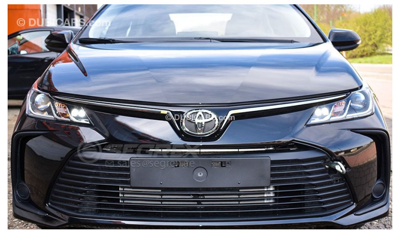 تويوتا كورولا محرك 1.6 الشكل الجديد للتسجيل و التصدير- السيارة في اوربا