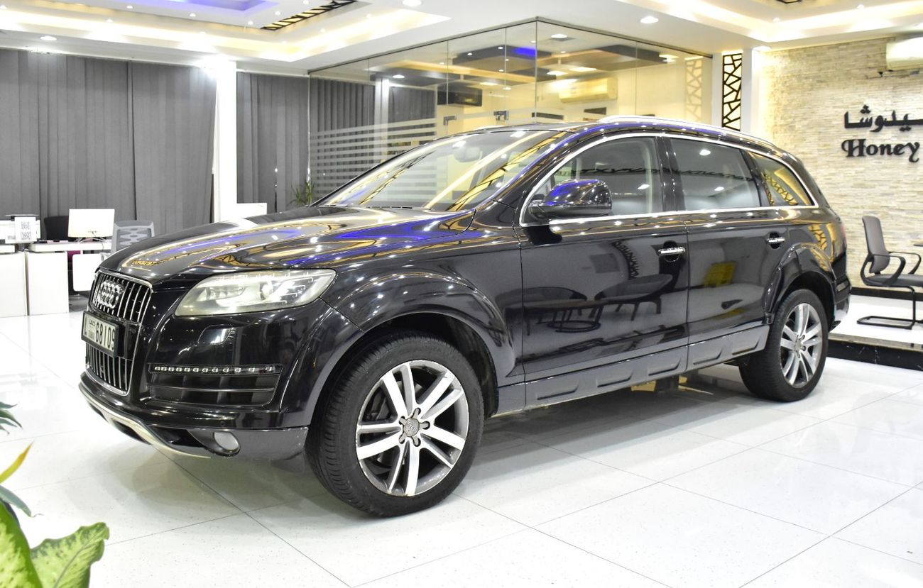 Audi Q7 EXCELLENT DEAL for our Audi Q7 35 TFSi ( 2014 Model ) in Black Color GCC Specs