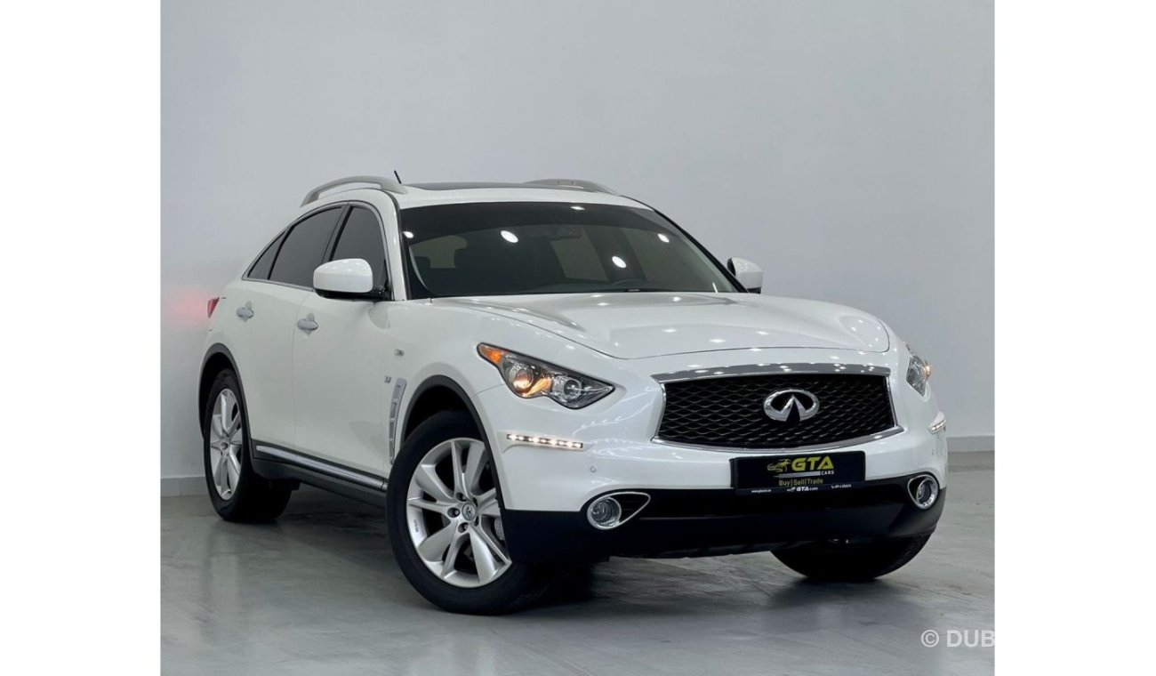 Infiniti QX70 2018 Infiniti QX70, Full Infiniti Service History, Infiniti Warranty, GCC