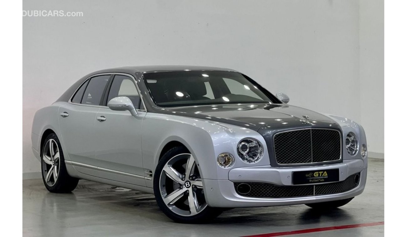 بنتلي مولسان 2016 Bentley Mulsanne Speed, Service History, GCC