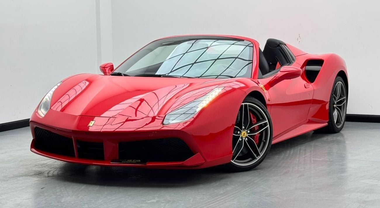 فيراري 488 سبايدر 2017 Ferrari 488 Spider, 2026 Ferrari Warranty, Ferrari Service History, GCC