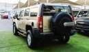 Hummer H3 Humer H3 model 2009 golden coulour GCC number one excellent condition