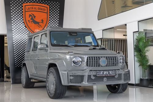 مرسيدس بنز G 63 AMG 4MATIC SUV BRABUS Kit 800 | Carbon Fiber Interior  Seats | Star Light Roof | Prefect Condition 2025