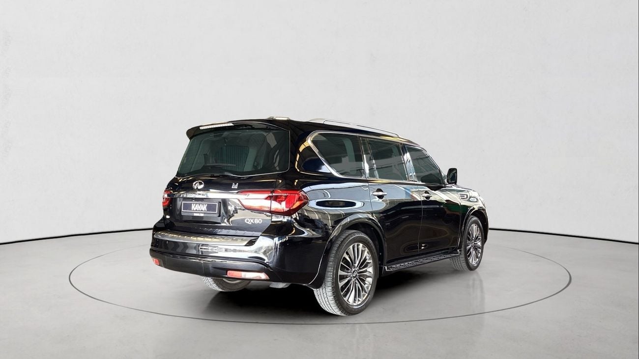 Infiniti QX80 LUXURY PROACTIVE 5.6 8STR 4WD AUTO LUXE PROACTVE TOW | Guaranteed Warranty | 0 Down Payment