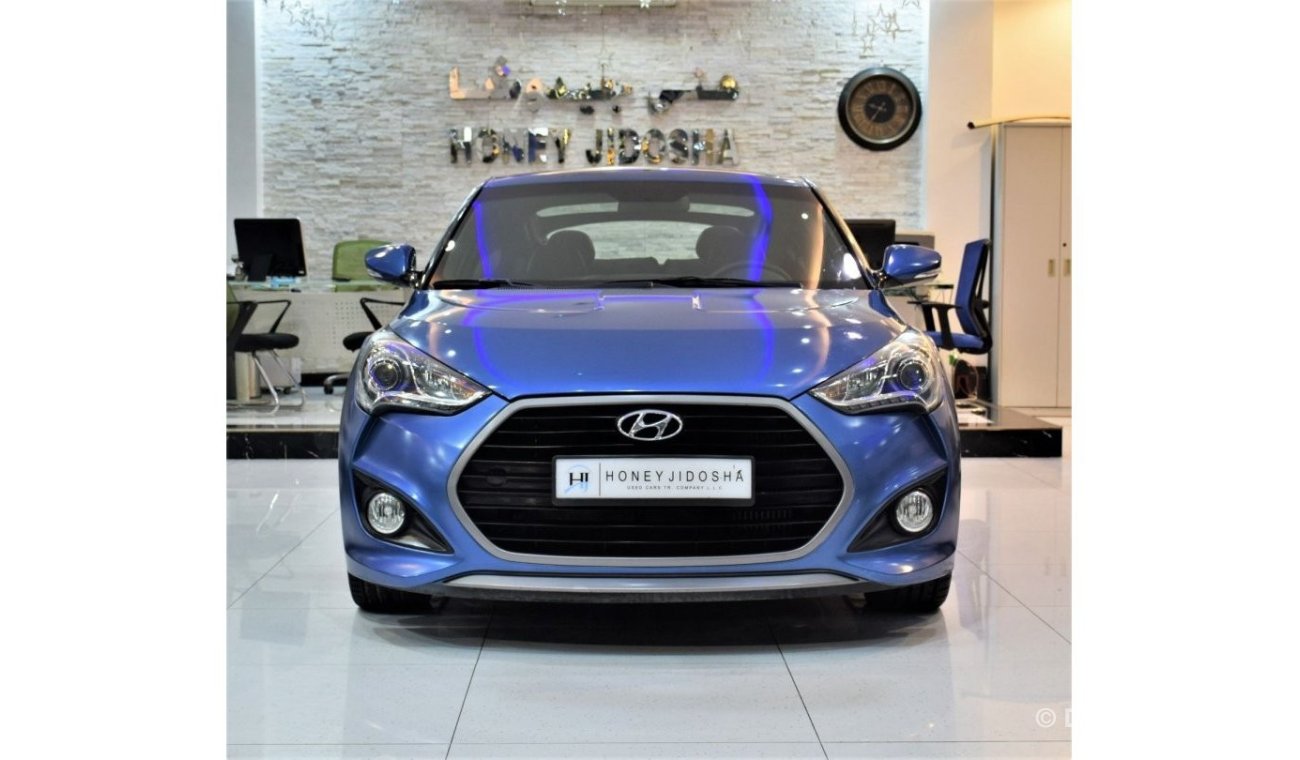 هيونداي فيلوستر EXCELLENT DEAL for our Hyundai Veloster TURBO 2016 Model!! in Blue Color! GCC Specs