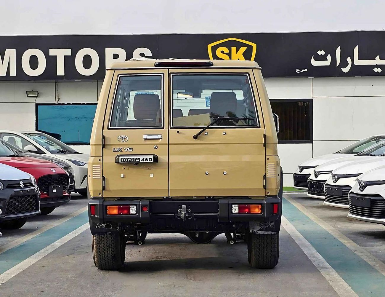 تويوتا لاند كروزر 70 LC71 3 DOOR LX-Z / 4.0L PETROL A/T / DIFF LOCK / 4WD (CODE # LC71LXZ)