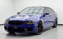 BMW M5 Competition 4.4L (617 HP) 2019 BMW M5 Competition, Warranty, Service History, Korean Specs