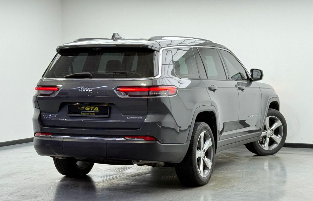 جيب جراند شيروكي 2022 Jeep Grand Cherokee L Limited, 2027 Jeep Warranty + Service Contract, Jeep FSH, GCC