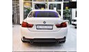 بي أم دبليو 435 AMAZING BMW 435i 2015 Model!! in White Color! GCC Specs