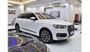 Audi Q7 EXCELLENT DEAL for our Audi Q7 ( 45TFSi Quattro ) 2016 Model / White Color GCC Specs