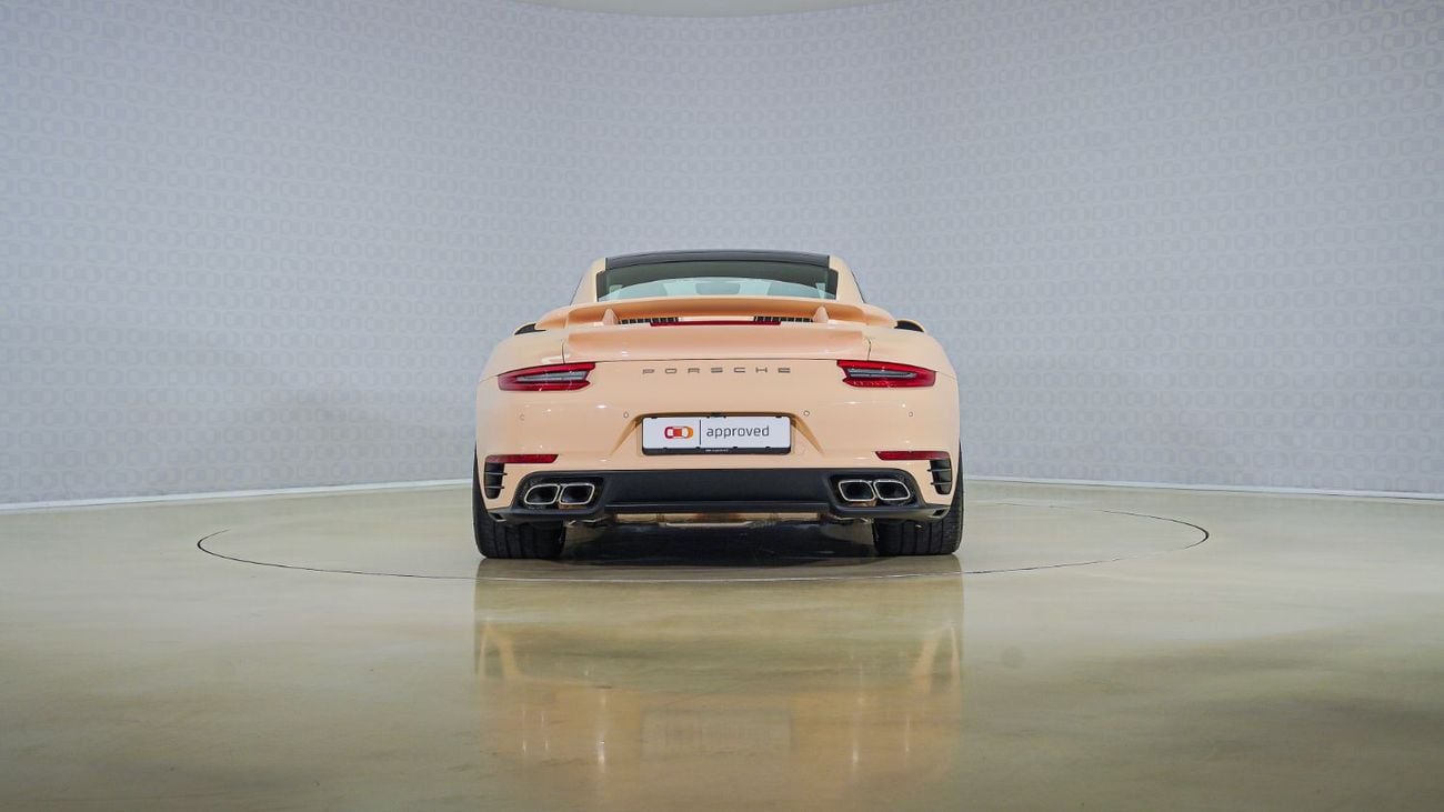 Porsche 911 Turbo 3.8L (520 HP) Coupe | AED 17,299 PM | Warranty October 2026 | GCC