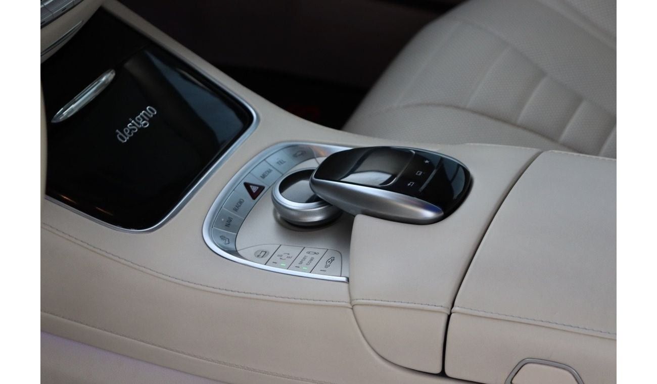 مرسيدس بنز S 500 كوبيه Mercedes-Benz S500 Coupe / 2016 / Germany / Original Paint/ Free Accident/ First Owner