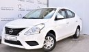 Nissan Sunny 1.5L SV 2019 GCC WITH DEALER WARRANTY FREE INSURANCE