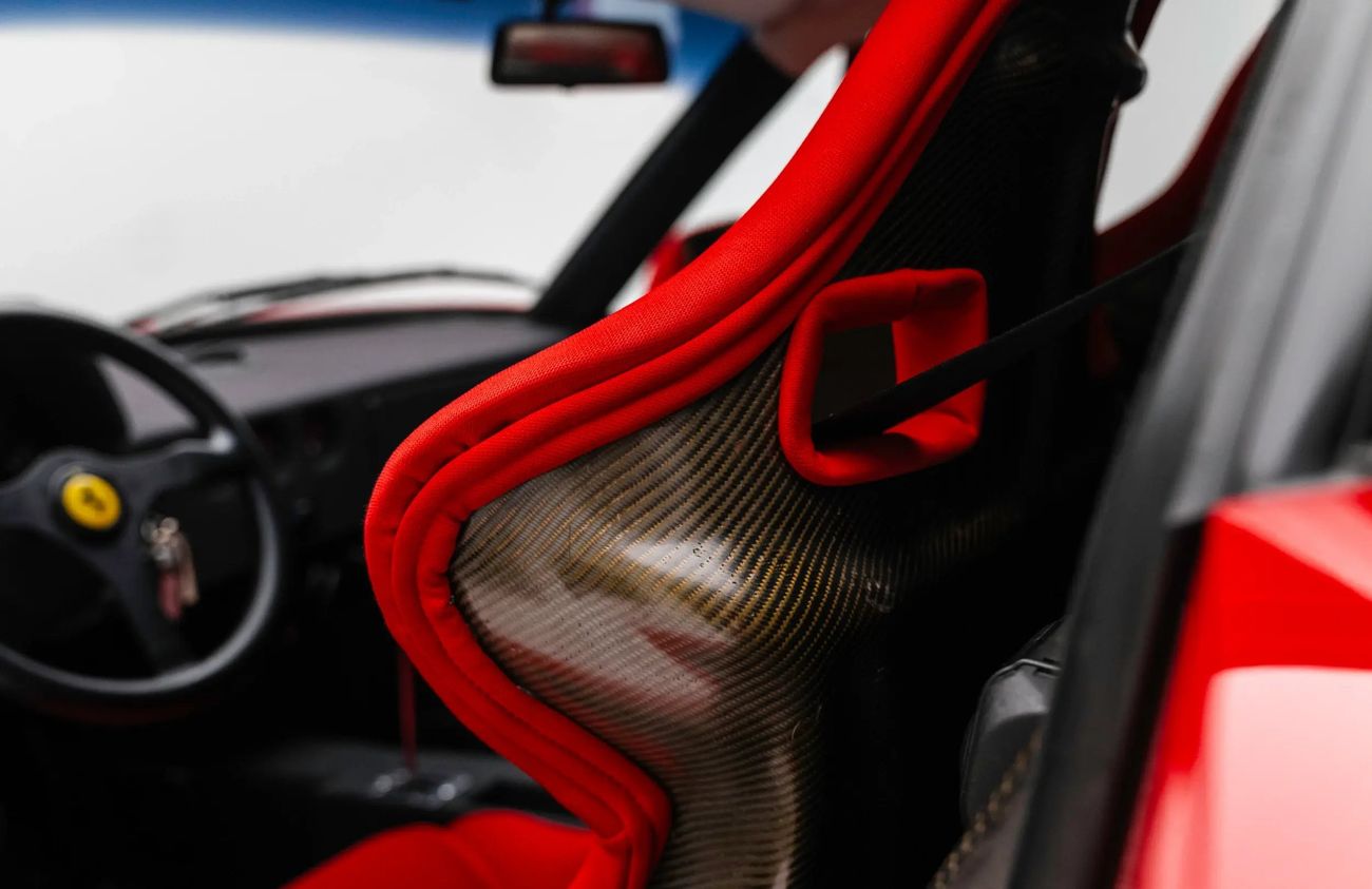 Ferrari F40 2.9L V-8 Twin-Turbocharged Engine