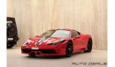 فيراري 458 Speciale | 2015 - GCC - Very Low Mileage - Service History | 4.0L V8