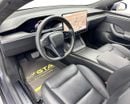 Tesla Model S Plaid (AWD) 2023 Tesla Model S Plaid, May/2027 Tesla Warranty, Tesla Full Service History, GCC