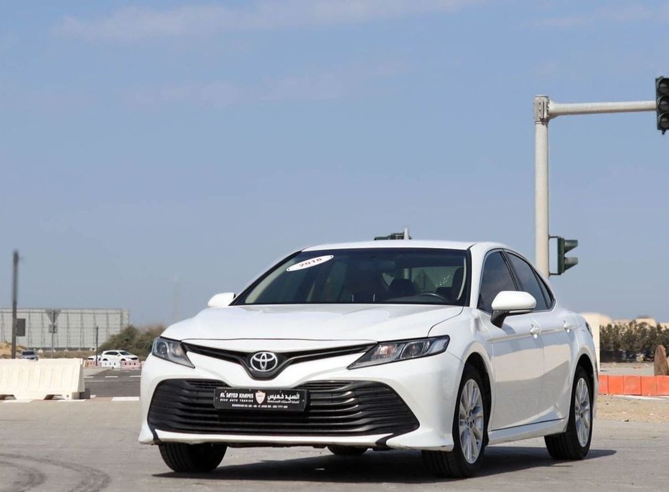 تويوتا كامري S 2.5L (181 HP) Toyota Camry 2018 GCC without accidents in excellent condition 1111 P.M