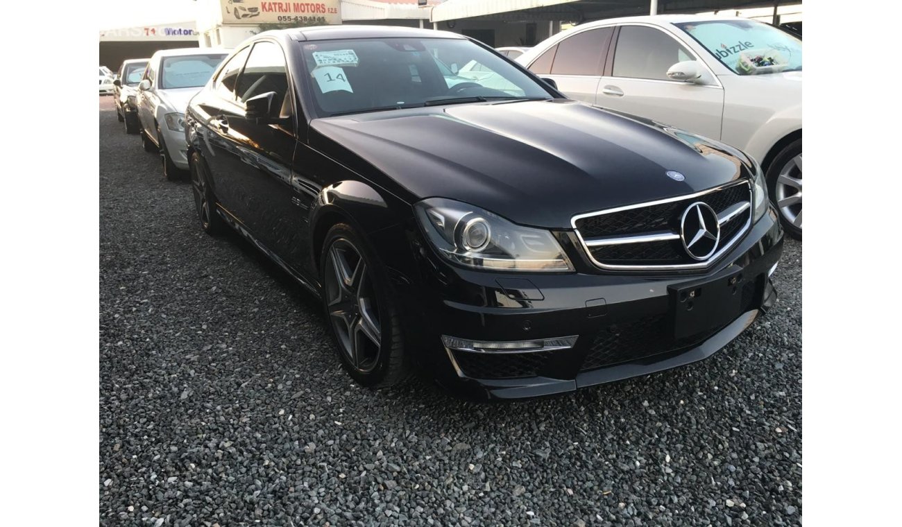 مرسيدس بنز C 63 كوبيه وارد اليابان بطاقة جمركية