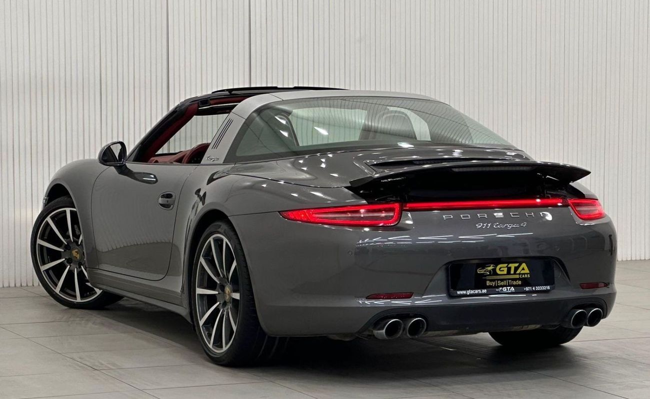 بورش 911 Targa 4 3.4L 2015 Porsche 911 Targa 4, Full Service History, Excellent Condition, GCC