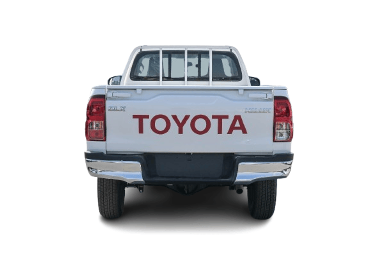 Toyota Hilux ECTOMA004 - 2025 Toyota Hilux Single Cab DLX - 2.4L Diesel Manual 4wd - White with Red Interior