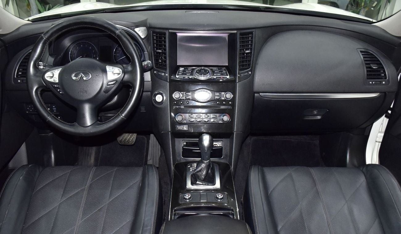 Infiniti QX70 EXCELLENT DEAL for our Infiniti QX70 ( 2020 Model ) in White Color GCC Specs