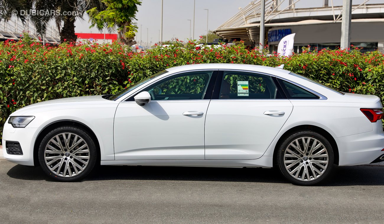 Audi A6 40 TFSI S-Tronic FWD GCC 2021 0km W/3 Yrs Ultd Miles and 5 Yrs or 75K km Svcs @ Dealer.