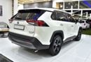 تويوتا راف ٤ EXCELLENT DEAL for our Toyota Rav4 Hybrid ( 2021 Model ) in White Color GCC Specs