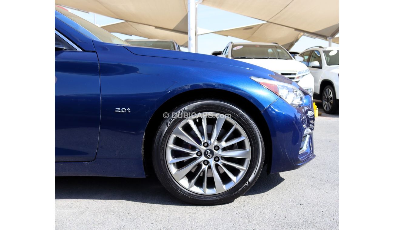 Infiniti Q50 Q50 - ACCIDENTS FREE - GCC - FULL OPTION - PERFECT CONDITION INSIDE OUT - ENGINE 2000 CC TWIN TURBO