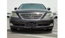 Lexus LS460 4.6L, 19" Rims, Front  & Rear Parking Sensors, Sunroof, Front Heated & Cooled Seats (LOT # 148)