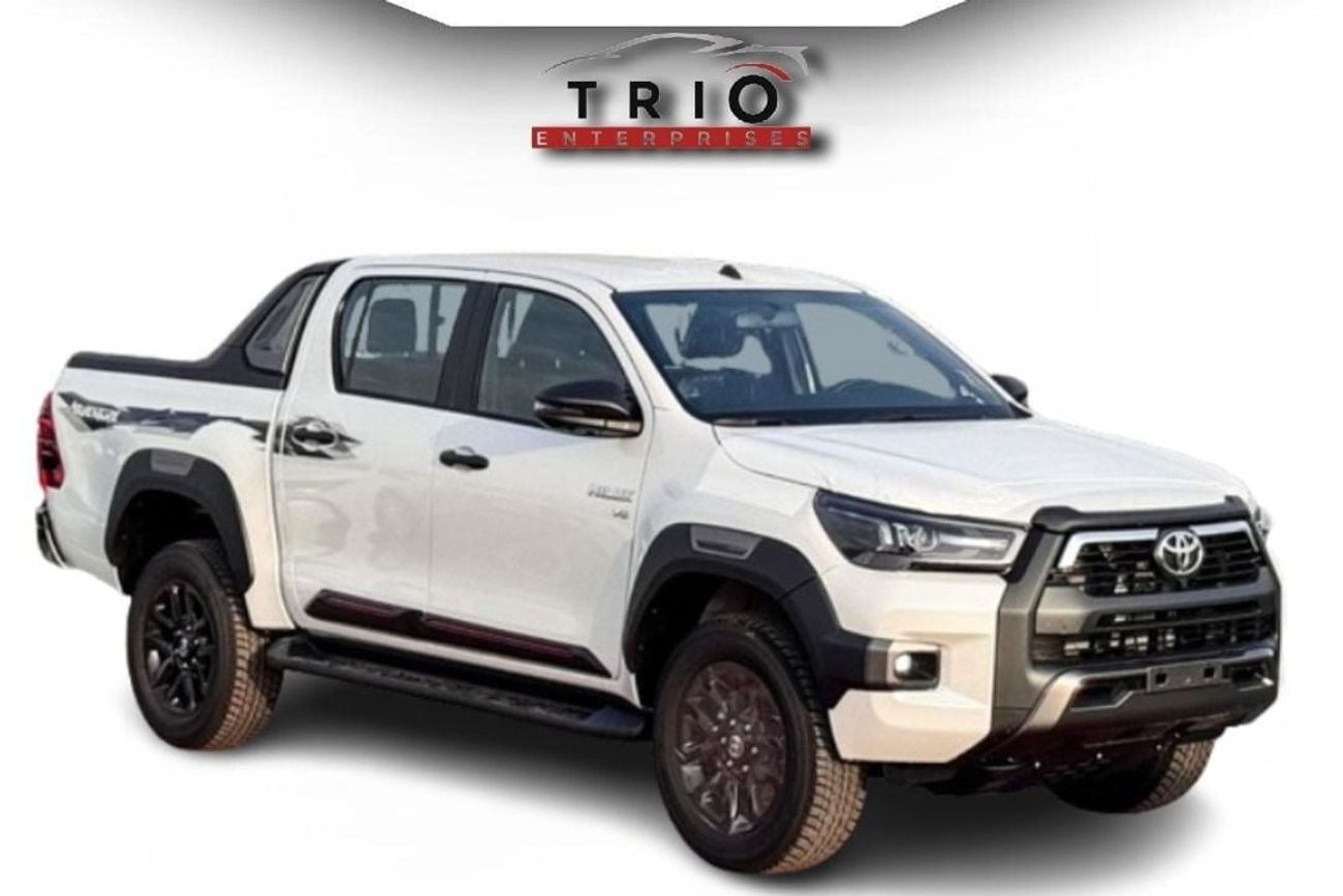 تويوتا هيلوكس 2025 TOYOTA HILUX ADVENTURE 4.0L PETROL V6 FULL OPTION  WITH PUSH START, DIGITAL CLOCK