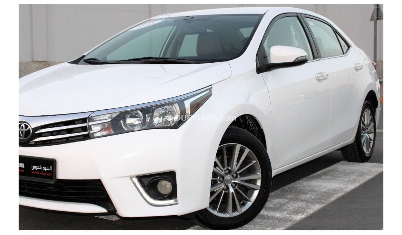 تويوتا كورولا تويوتا كورولا 2015 خليجي رقم 2 بصمه 1.6 بحالة ممتازة بدون حوادث نظيفه جدا من الداخل والخارج