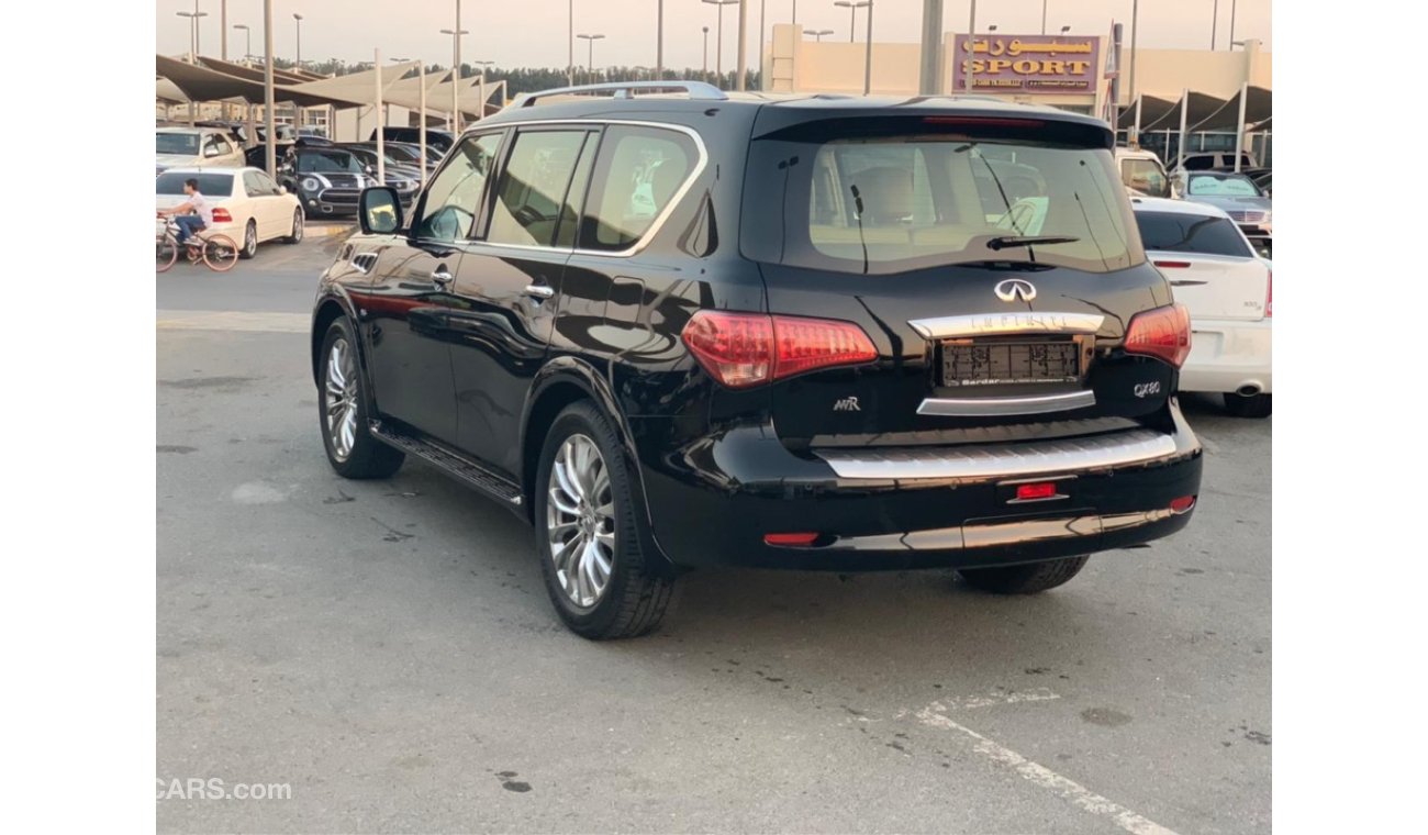 Infiniti QX80 INFINITY QX80 MODEL 2017 GCC CAR PREFECT CONDITION FULL ELECTRIC CONTROL STEERING CONTROL BL