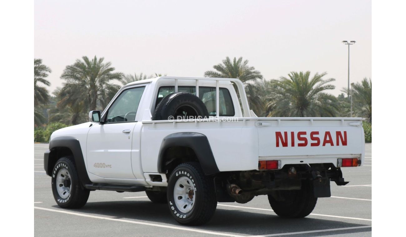 نيسان باترول بيك آب S 2016 | NISSAN PATROL PICKUP | 4X4, 4800VTC, 6CYL, SINGLE CAB |  WITH GCC SPECS AND EXCELLENT CONDI