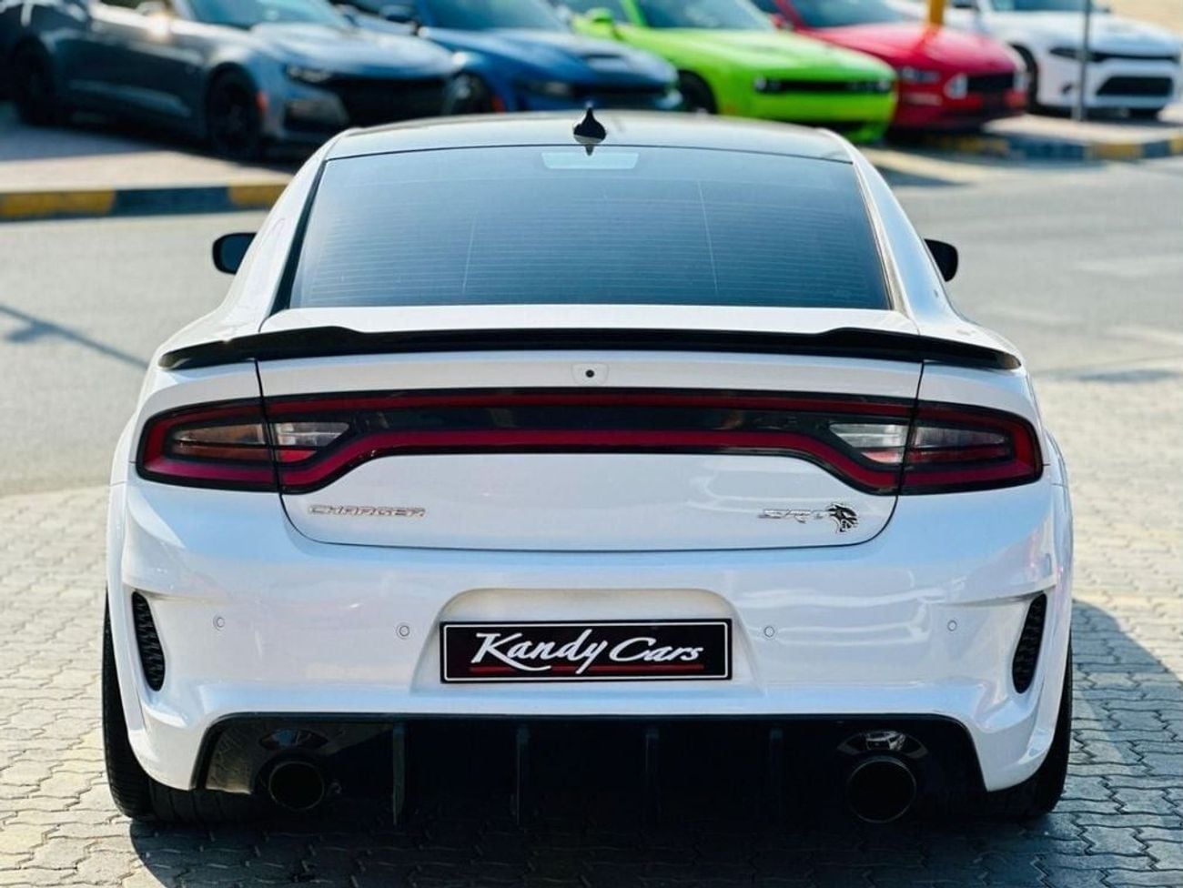 Dodge Charger SRT HELLCAT WIDEBODY SRT Hellcat 6.2L (707 HP) | Monthly AED 3130/- | 0% DP | Blindspot | Memory Sea