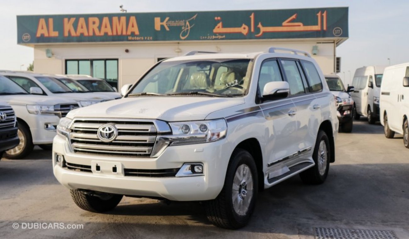 Toyota Land Cruiser تويوتا لاندكروزر ديزل توربو مقاعد جلد GXR 4.5L Turbo Diesel V8 A/T