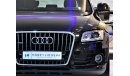 أودي Q5 AMAZING Audi Q5 S-Line Quattro 2016 Model!! in Black Color! GCC Specs