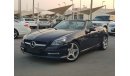 Mercedes-Benz SLK 200 model 2015 Gcc full service full option low mileage 70thousand only car one ow