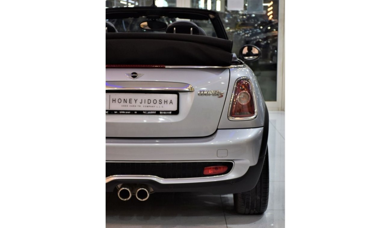 Mini Cooper S EXCELLENT DEAL for our Mini Cooper S Convertible 2011 Model!! in Silver Color! GCC Specs