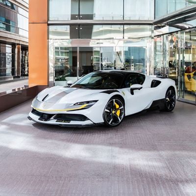 Ferrari SF90 Stradale 2022 FERRARI SF90 ASSETO FIORANO ( NOVITEC BODY KIT ) DONE ONLY 5000KM GCC WITH WARRANTY