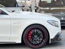 مرسيدس بنز C 63 S Mercedes C63 S AMG_2015_Gulf in excellent condition, no problems
