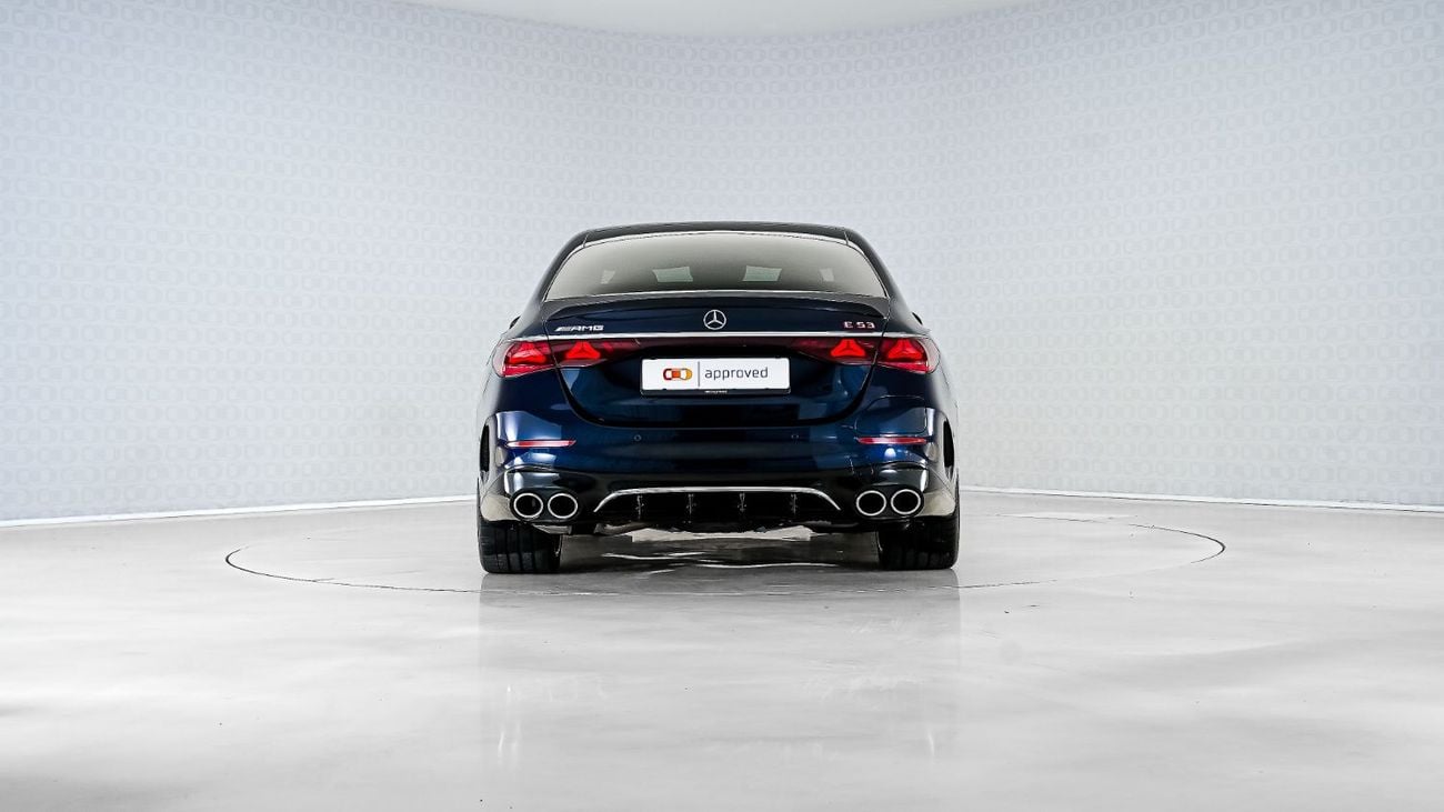 Mercedes-Benz E53 AMG Hybrid | AED 5,892 PM | Up to 3 Years Unlimited Warranty