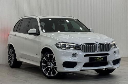 بي أم دبليو X5 50i M Sport 4.4L 2018 BMW X5 xDrive50i M-Sport 7 Seater, BMW Warranty + Service Pack, Full Options,